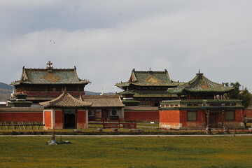 Fototapeta premium KLoster in der Mongolei, Erdene Zuu