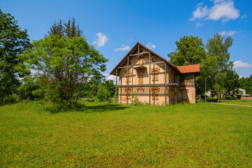 Abandoned rural house