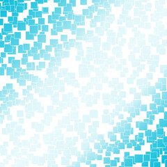 四角を多用した幾何学模様の背景素材