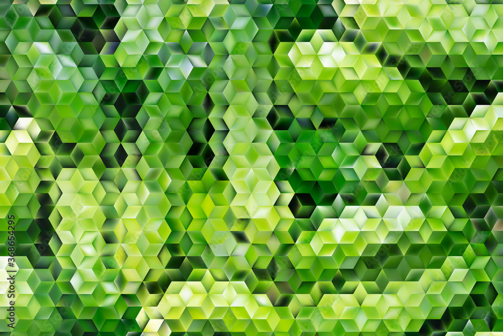 Aufkleber geometric mosaic of rectangle blurred elements. abstract modern background for any project. concept 