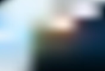 Dark Blue, Yellow vector colorful blur backdrop.