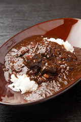 黒ビーフカレー