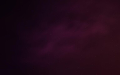 Dark Purple vector layout with cosmic stars. Blurred decorative design in simple style with galaxy stars. Pattern for futuristic ad, booklets.