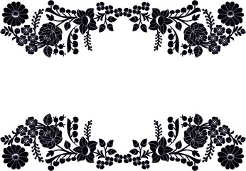 Hungarian beautiful folk art, floral decoration
beautiful flower illustration

