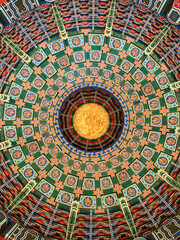 ceiling of the temple chinese
