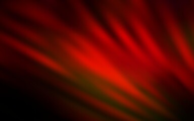 Dark Red vector background with straight lines. Lines on blurred abstract background with gradient. Pattern for ads, posters, banners.