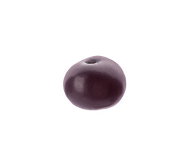 Fresh ripe acai berry isolated on white