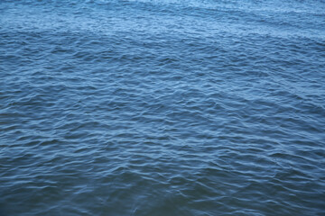 Beautiful sea water with waves as background