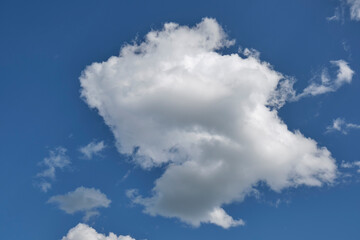 Cloud. Cloudy sky. Cloud on blue sky.