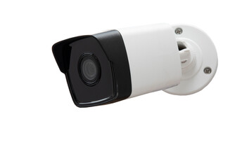 CCTV camera isolated on white background