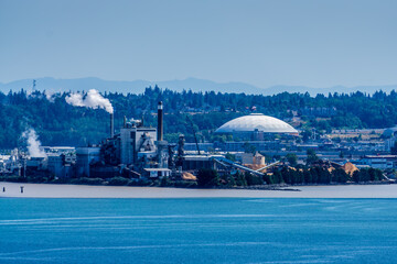 Fototapeta premium Port Shoreline Factory 2