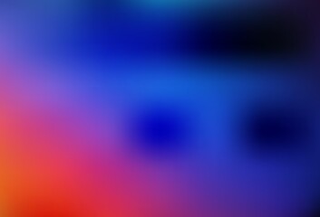 Light Blue, Red vector abstract blurred background.