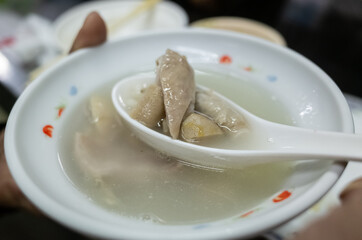 famous Four-Herbal Soup