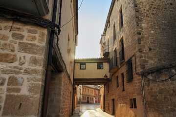 narrow street in the old town