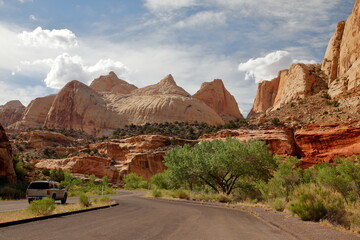 Dome inside Capital Reef National Park