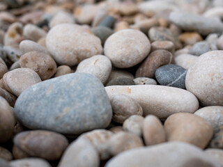 Fototapeta na wymiar Pebbles. Seaside. Pebble beach. Sea stones