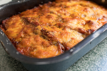 Parmigiana de berenjenas