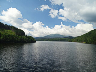 lake in the mountains