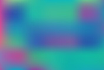 Dark Green, Yellow vector blurred background.