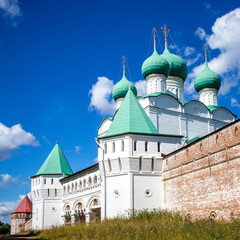 Fototapeta na wymiar Orthodox monastery of Boris and Gleb (Borisoglebskiy)