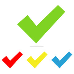check mark icon vector design