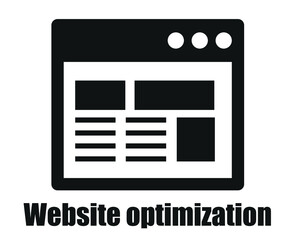 Website optimization icon