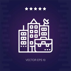 building vector icon