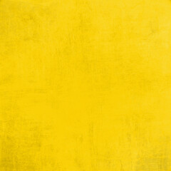 Yellow grunge wall for texture background