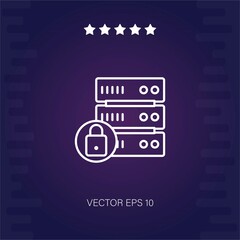 database vector icon