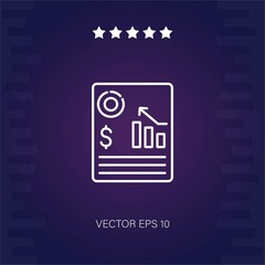financial vector icon