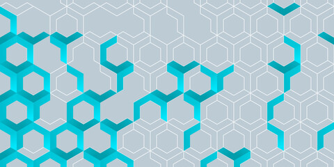 Abstract polygonal seamless background