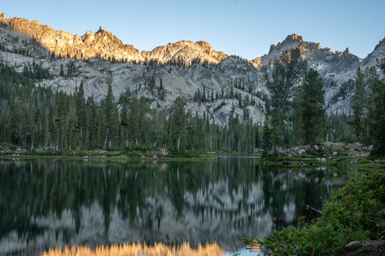 Last Light At Alice Lake