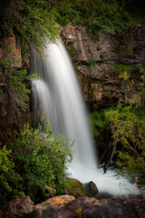 Fototapeta na wymiar Silky Waterfall