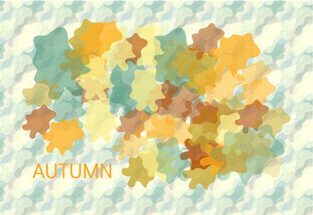 Obraz na płótnie Canvas abstract autumn background