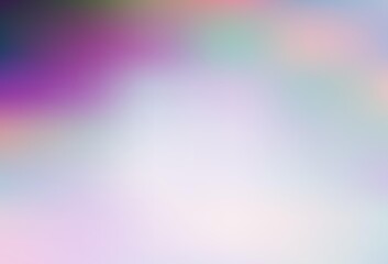 Light Purple vector blurred bright pattern.