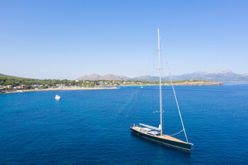 Fototapeta na wymiar Ibiza the white island of the Mediterranean