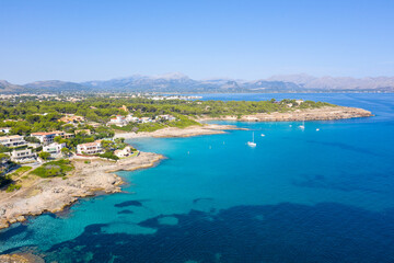 Fototapeta na wymiar Ibiza the white island of the Mediterranean