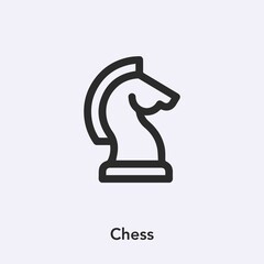 chess icon vector sign symbol
