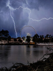Ferris wheel in Avignon France