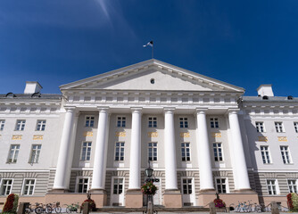 Main academic building of the Tartu University, Estonia's oldest and most renowned university