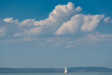 Sailing boats compete on 52.nd Kékszalag