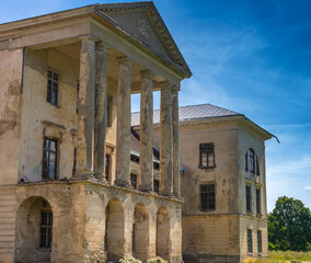 Ruins of an ancient manor in Lahemaa National Park, Estonia,. The largest park in Estonia. It was the first national park of the former Soviet Union.