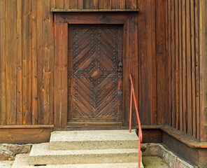 a wooden Catholic church dedicated to the Blessed Virgin Mary, built in 1742 in Zawady, currently standing in the village of Cibory, in Podlasie, Poland