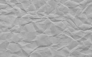 Closeup crumpled grunge grey paper  texture background. Grey paper sheet with space for text ,pattern or abstract background.Hi resolution image..