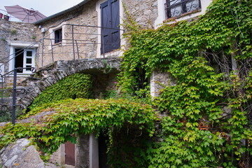 Fototapeta na wymiar Castelvecchio di Rocca Barbena (Italie)