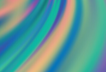 Light Blue, Red vector blurred shine abstract background.