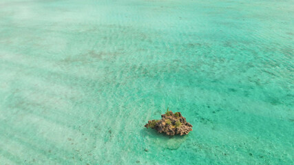 Crystal Rock aerial view, Mauritius Island