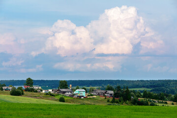 Russian rural landscape