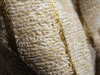 close up of brown leather texture