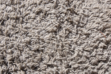close up of knitted wool